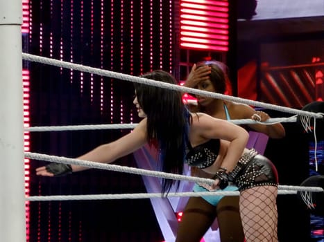 Paige's Determination Shines in Raw Tag Team Match