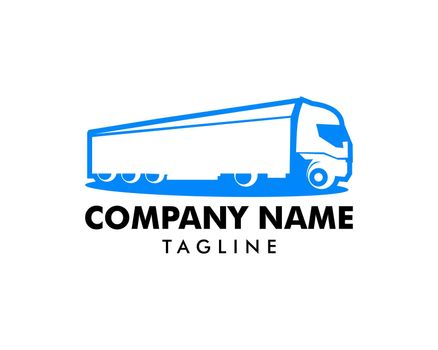 Truck Delivery Cargo Logo Design Vector Template