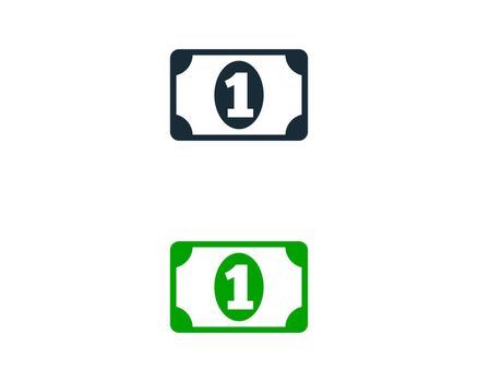 Money Icon Design Template Elements