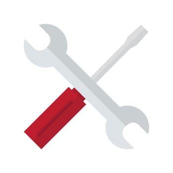 Development Tools icon vector image.