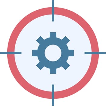 Goals Management icon vector image.