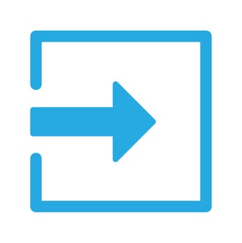 Input Symbols icon vector image.