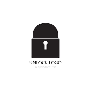 lock logo vector