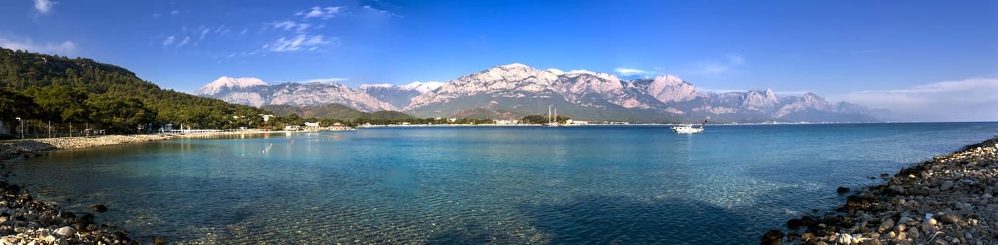 View of the Kemer bay