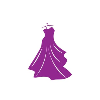 dress illustration logo vector