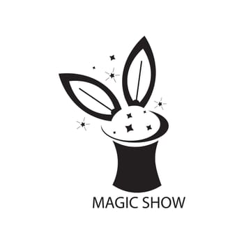 magician illustration logo vector