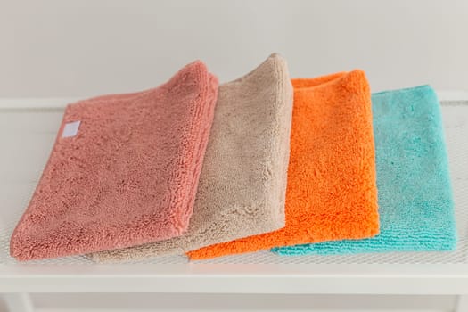 Stack of cleaning rags - Household chores and housekeeping