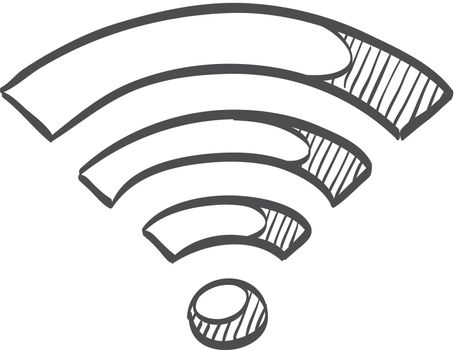 Sketch icon - Wifi symbol