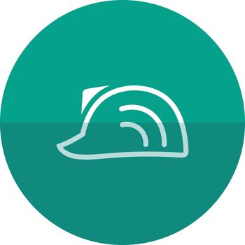 Circle icon - Hard hat