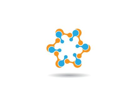 Molecule images illustration