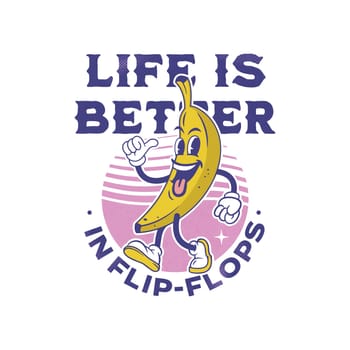 Life is better in flip-flops, Happy summer