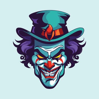 Joker esport logo mascot design