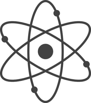Atoms icon vector image.