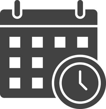 Schedule icon vector image.