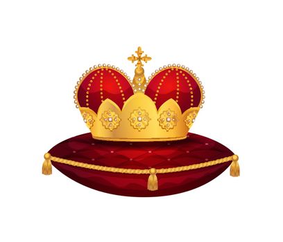 Crown On Pillow Composition
