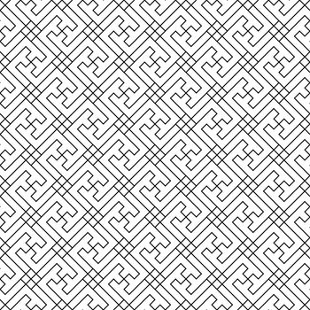 A seamless pattern based on elements of the traditional Japanese craft.
