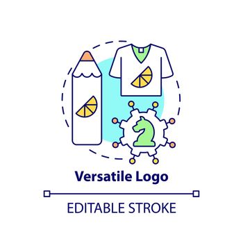 Versatile logo concept icon