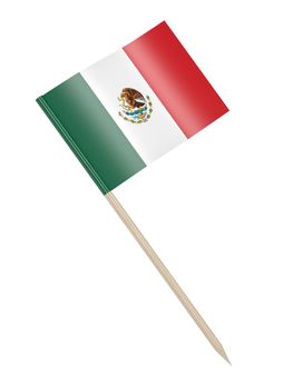 Mexico flag toothpick