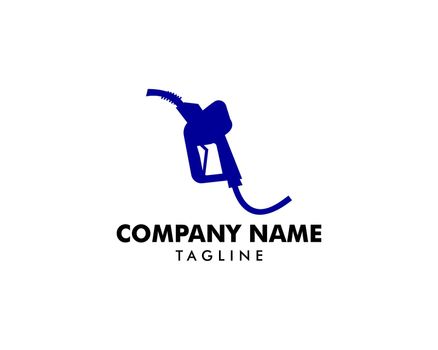 Gasoline Pump Nozzle Logo Template Design