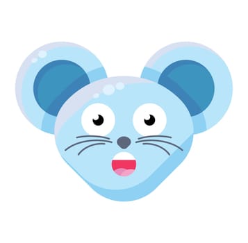 Emoji Funny Animal Mouse Happy Eyes Expression