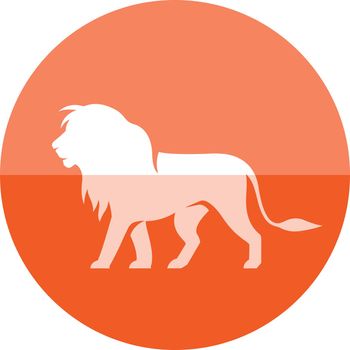Circle icon - Lion