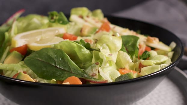 Delicious vegetable salad 