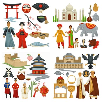 Traveling culture and history China and Japan India and Byzantium