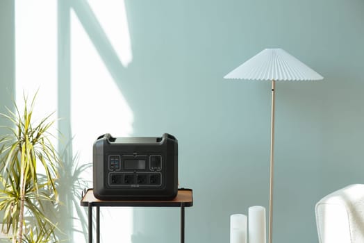 portable power station at home interior