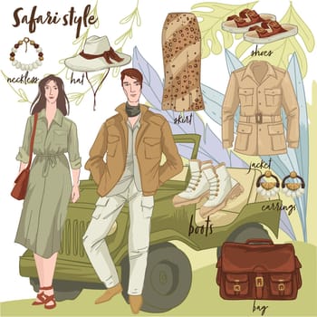 Safari style, fashion and trends, wilderness style