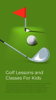 Golf lessons and courses for kids children classes