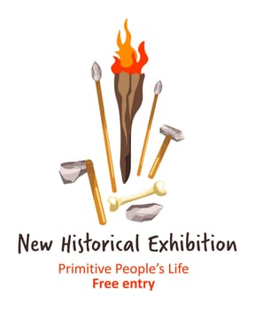 New historical exhibition primitive people culture