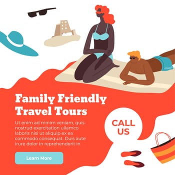 Family friendly travel tours call us website page