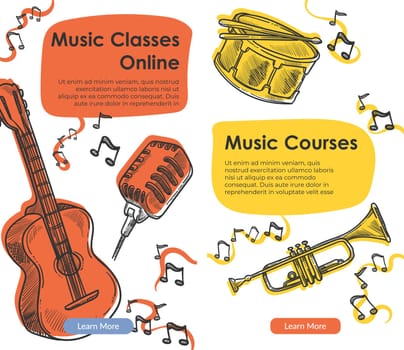 Music classes online, courses and lessons web