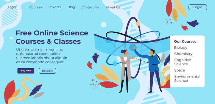 Free online science courses and classes website