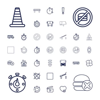 play,symbol,no,bus,minus,hands,heartbeat,airoirt,dislike,icon,sign,isolated,exclamation,laptop,cone,point,button,barrier,white,road,design,smoking,fire,vector,traffic,set,wash,food,fast,stop,light,watch,background,prohibited,illustration,favorite,stopwatch