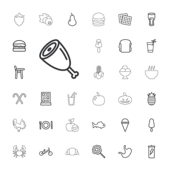 soup,bicycle,candy,corn,icon,isoltailated,ice,plate,lollipop,cookies,apple,pear,halloween,burger,cocktail,and,spoon,croissant,stick,vector,currant,on,set,chair,cream,sandwich,mulberry,menu,food,drink,fork,pineapple,turkey,fish,meat,baby,cane,pumpkin,cheeseburger,crab,child