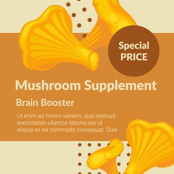 Mushroom supplement, brain booster special price