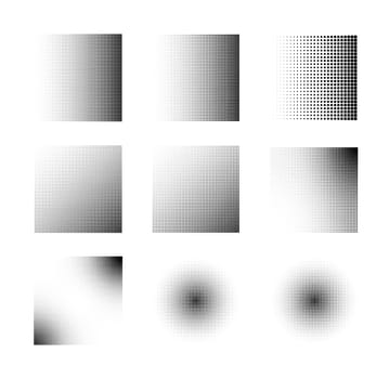 Halftone Dots Texture. Circle halftone. Comic dotted pattern. Vector illustration.