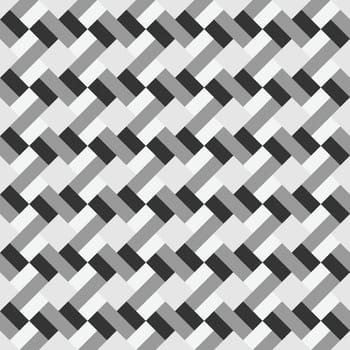 Monochrome geometric seamless pattern. Modern simple wallpaper, bright tile backdrop, monochrome graphic element. Digital design.