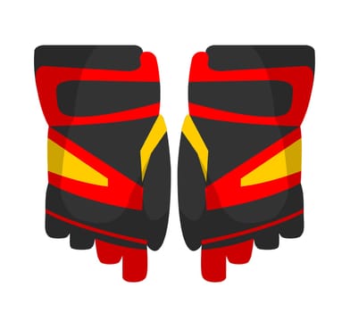 Gloves for hockey player or skiing enthusiasts