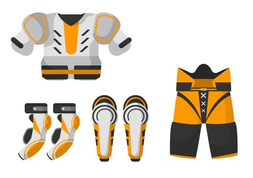 Sports rugby costume and protective equipment