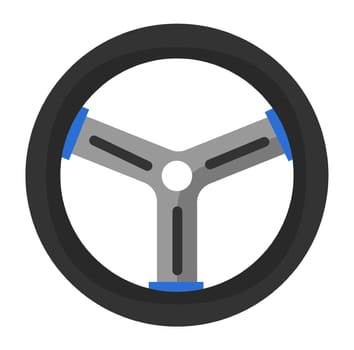 Car wheel, sports racing and auto parts vector