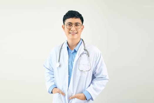 A horizontal shot of Male Healthcare Worker
