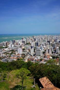 Vertical view of Vitoria metropolitan region, Espirito Santo, Brazil
