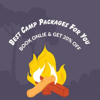 Best camp packages for you, book online discount