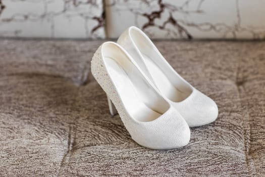 Elegant white shoes