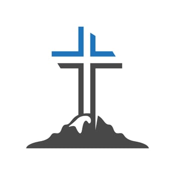 Church symbol logo design