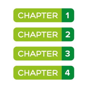 Chapter One, Two, Three, Four vector