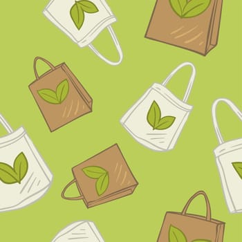 Eco friendly bags for shopping, recyclable totes