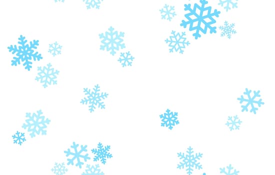 snowflakes seamless background for decoration